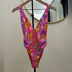 Beach Bunny Vibrant One Piece Swimsuit